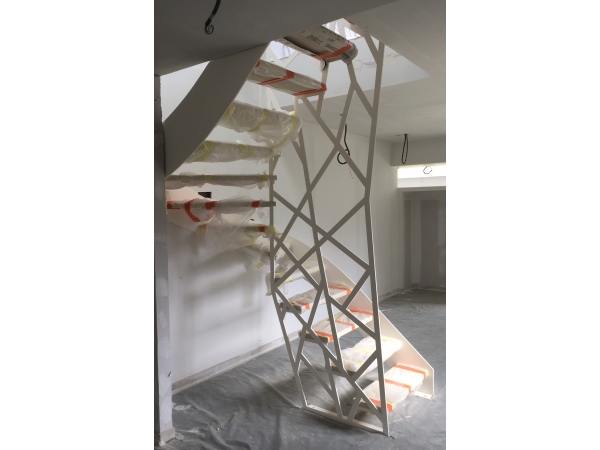 Escalier métallique 21, escalier en métal