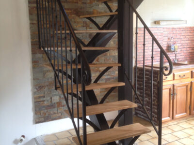 Escalier métalique