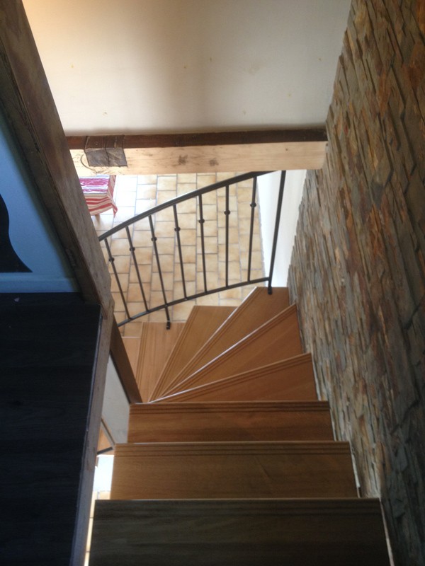 Escalier métalique