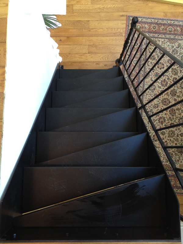 Escalier métalique