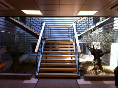 Escalier métalique