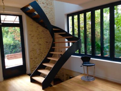 Escalier métalique
