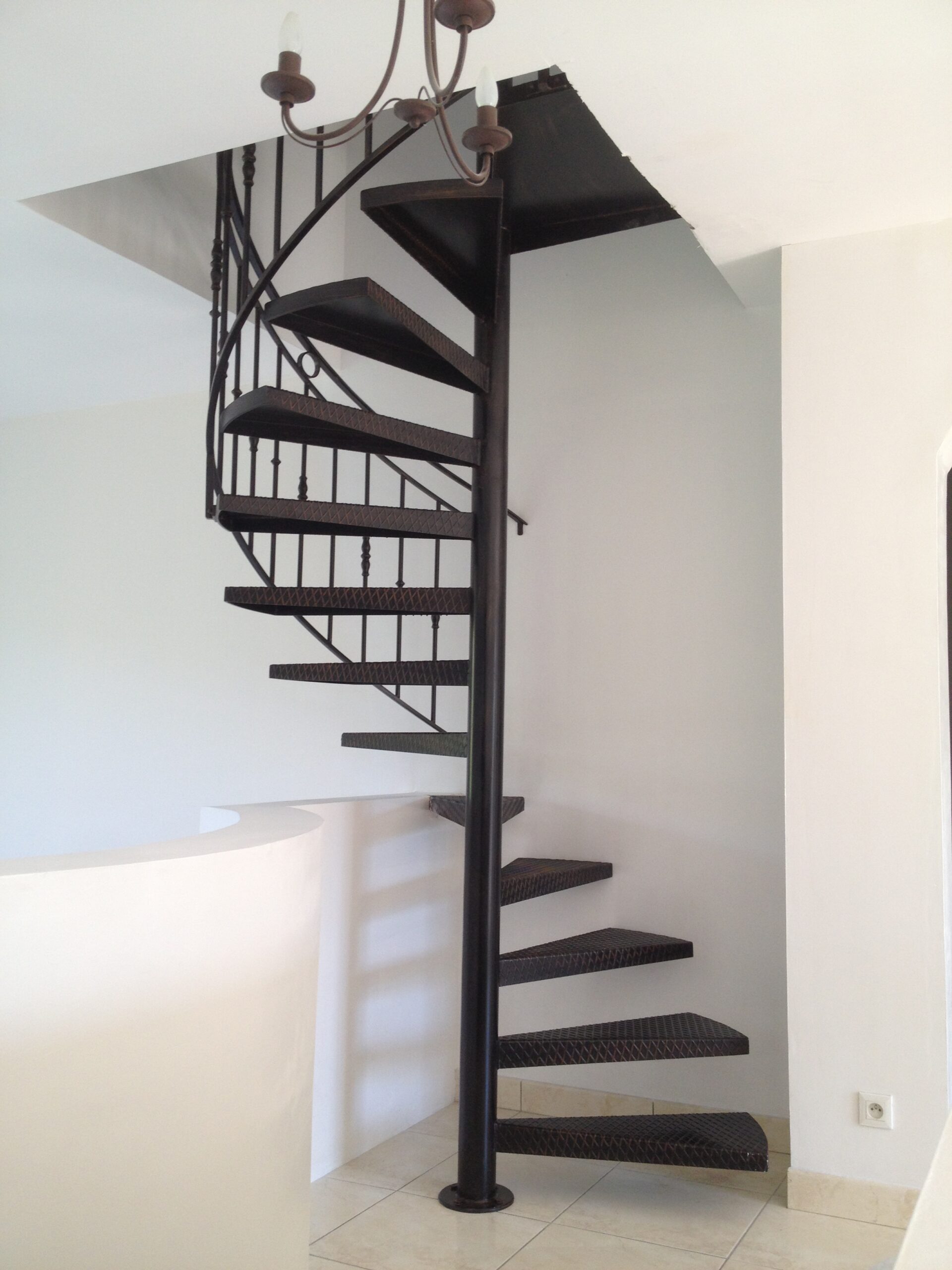Escalier métalique