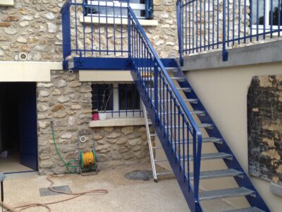 Escalier métalique