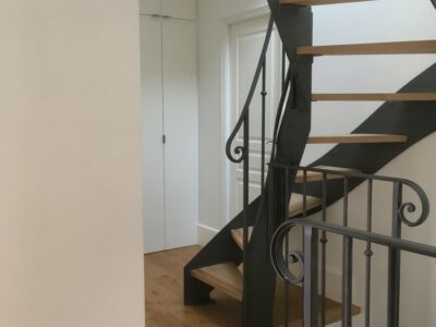 Escalier métalique