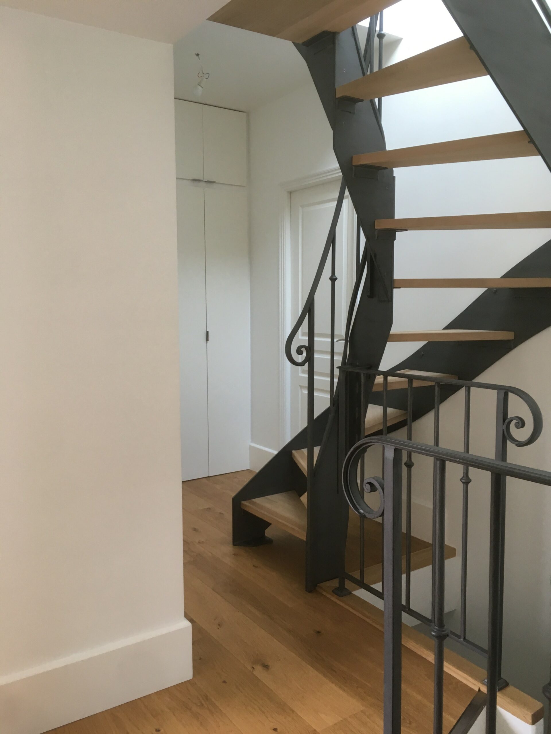 Escalier métalique