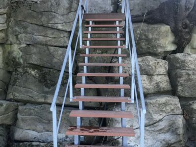 Escalier métalique