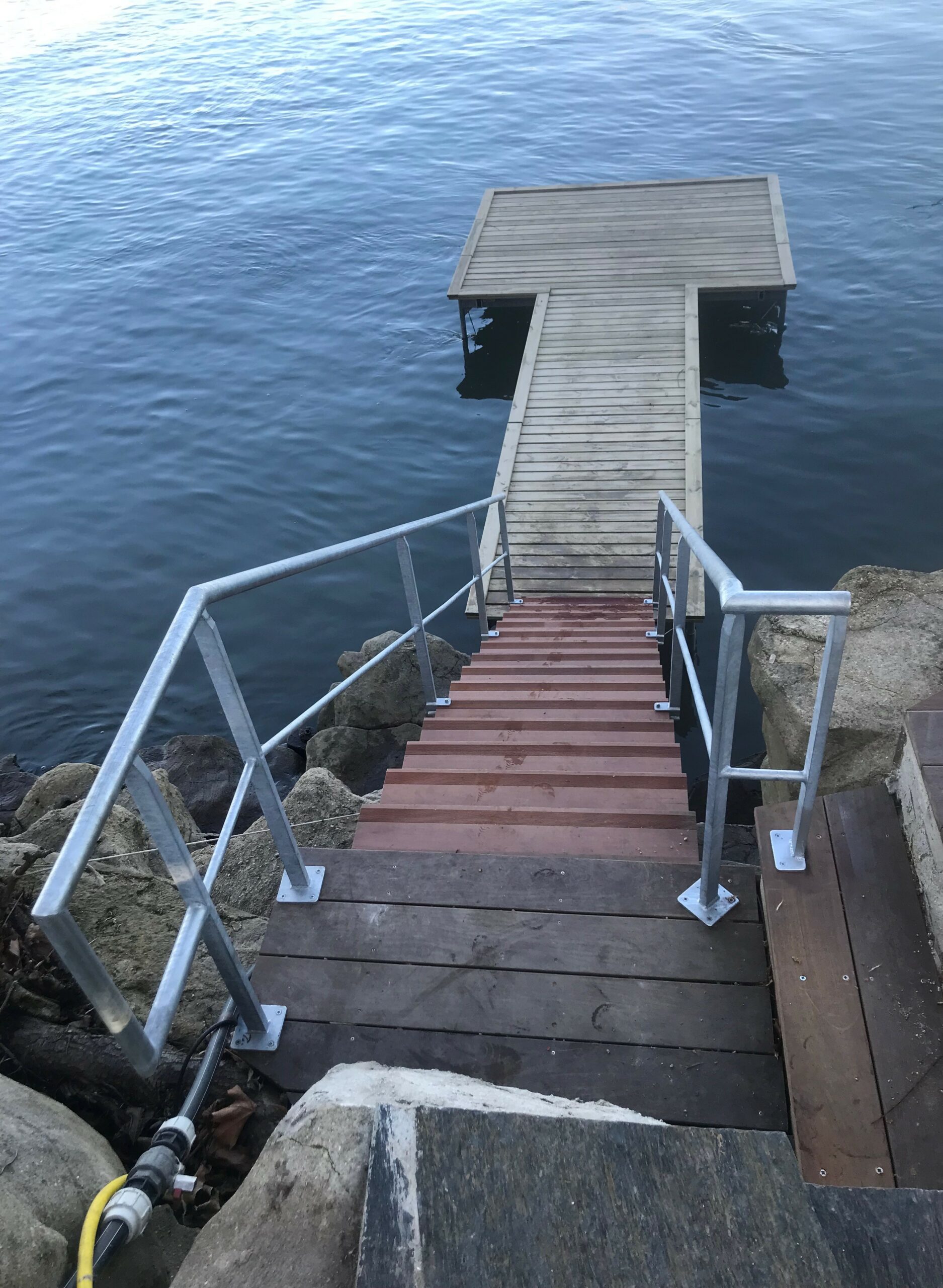 Escalier métalique