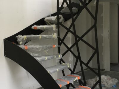 Escalier métalique