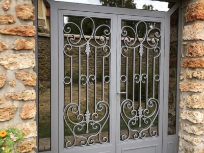 Les Portes D entr e En Fer Forg La Ferronnerie De La Brie Les Portes D entr e En Fer Forg La Ferronnerie De La Brie